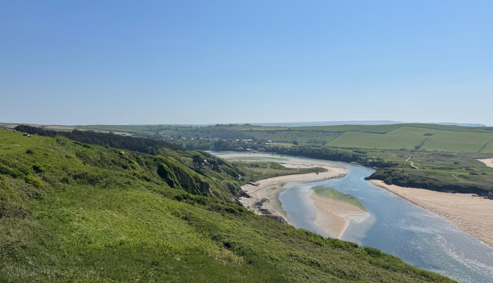 Beach on a sunny day